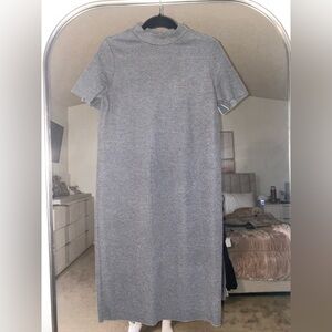 Zara midi grey dress Medium